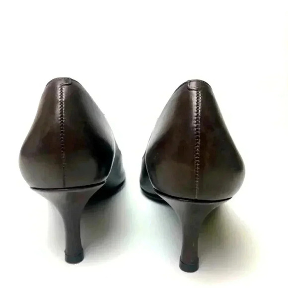 Cole Haan Vesta Pump Brown heels shoes size 10B - Picture 6 of 11